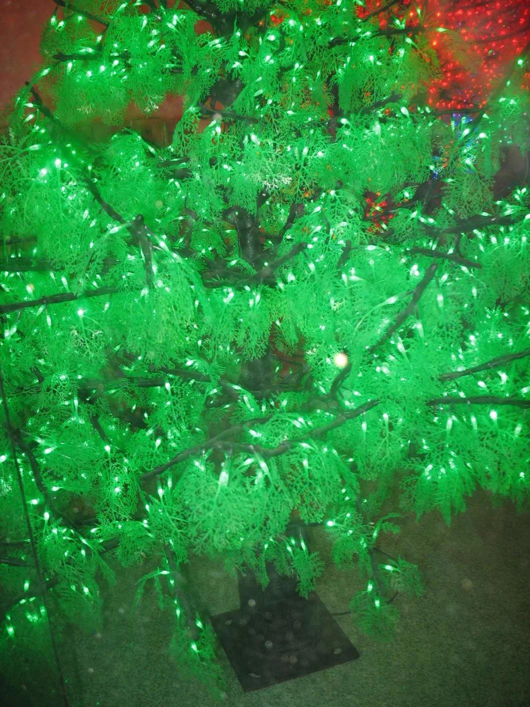 2m Green Color Artificial LED Pine Tree for Decorative