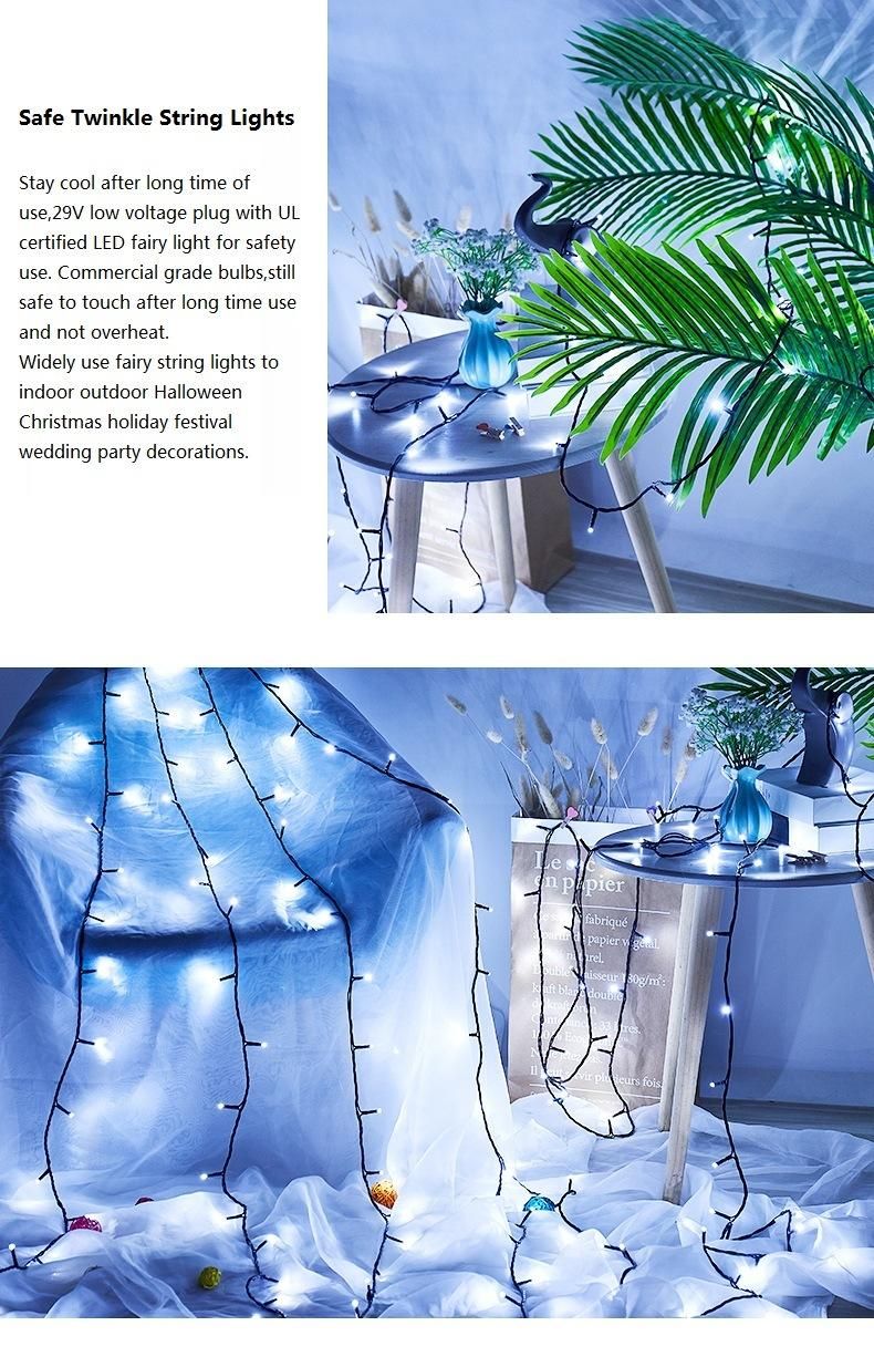 Christmas Wedding Party Decorations Garland Lighting Christmas Light