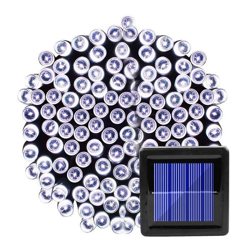8 Modes 100/200 LEDs Solar String Light Outdoor Waterproof for Garden DEC Christmas Garland Solar Powered Lamp Fairy Strip Light