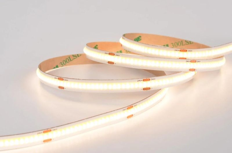 24V 378LEDs/m Decoration Linear Light Flexible COB LED Strip Light