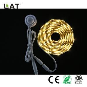 DC12V 3m IP20 SMD2835 Ww/Cw 30/60/120LEDs Flexible LED Strip Light with Sensor Can Adjust 30s to 10min