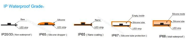 3 Years Warranty SMD2835 LED Strip with TUV Ce Approval