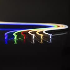 6X16mm Silicone Neon Light 12V RGB Neon Strip Light 2835 Flexible Waterproof