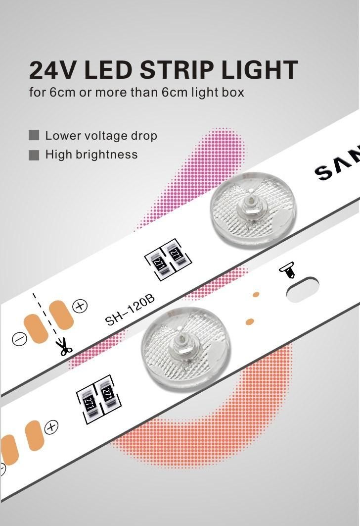LED Strip Rigid Bar 12V 24V Fabric Light Box Light LED Strip