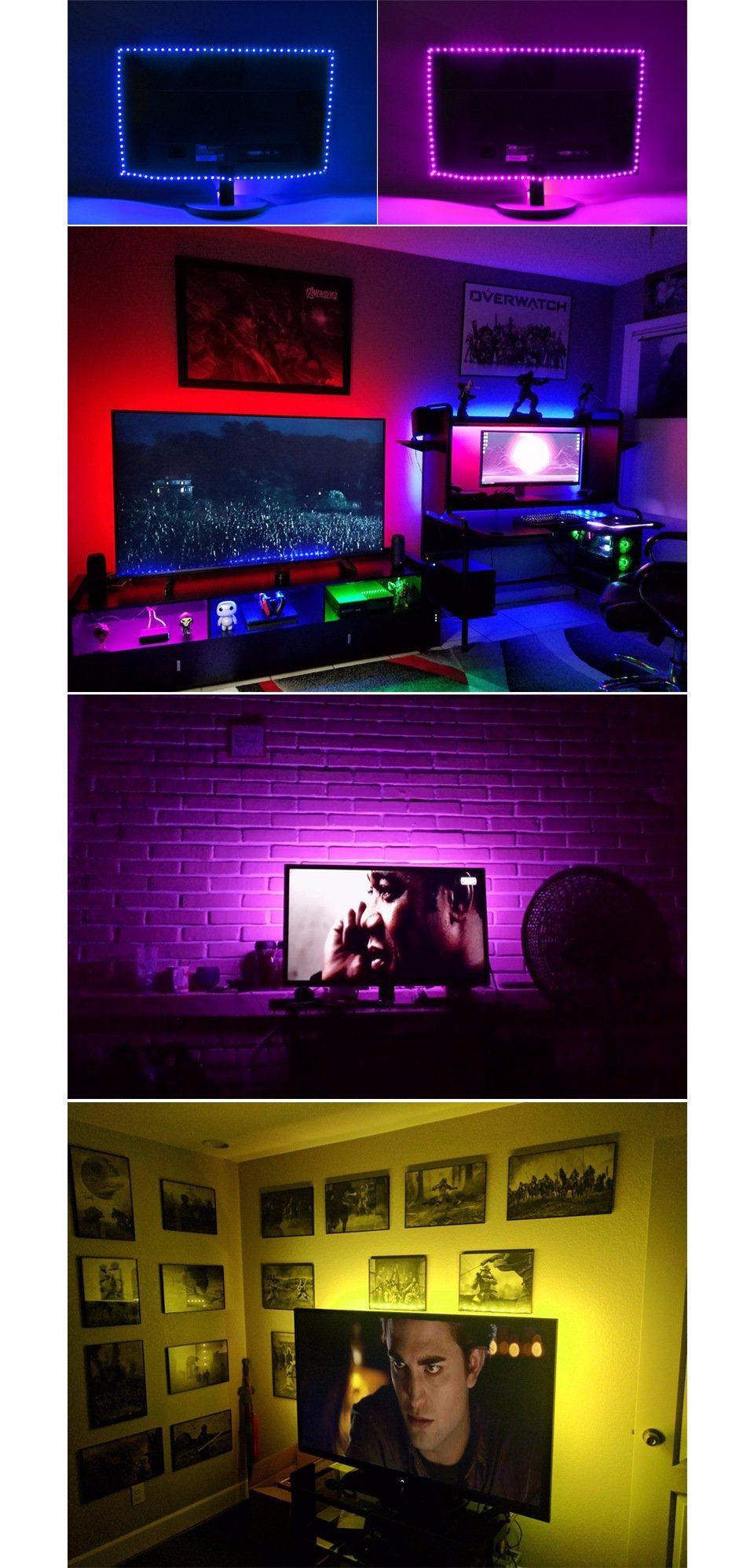 5V USB 5050 RGB 30d TV Backlight LED Strip