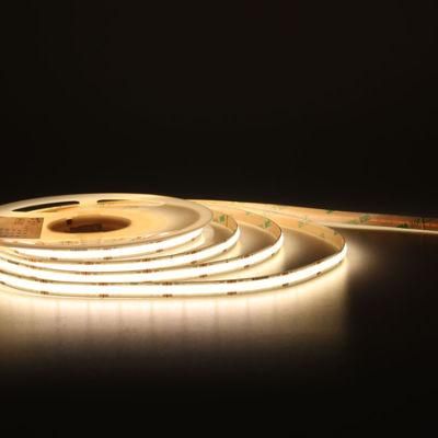 3 Years Rishang 5000*8*1.7mm TV Backlight Price Light Car LED COB Strip Ra90 LED Strip