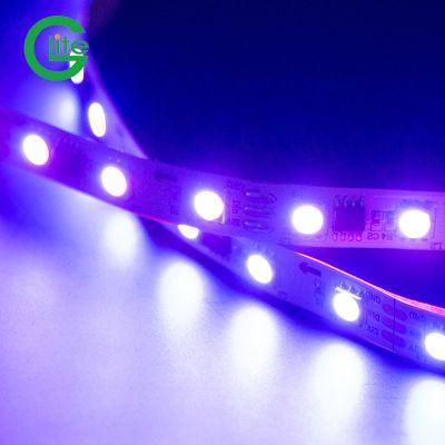 Addressable Ws2811 60LED RGB Pixel Waterproof 12V Digital Flexible LED Strip