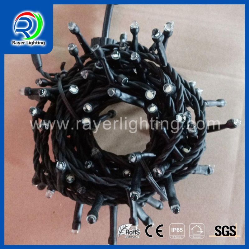 House Decorative Outdoor Round LED Christmas String Lights