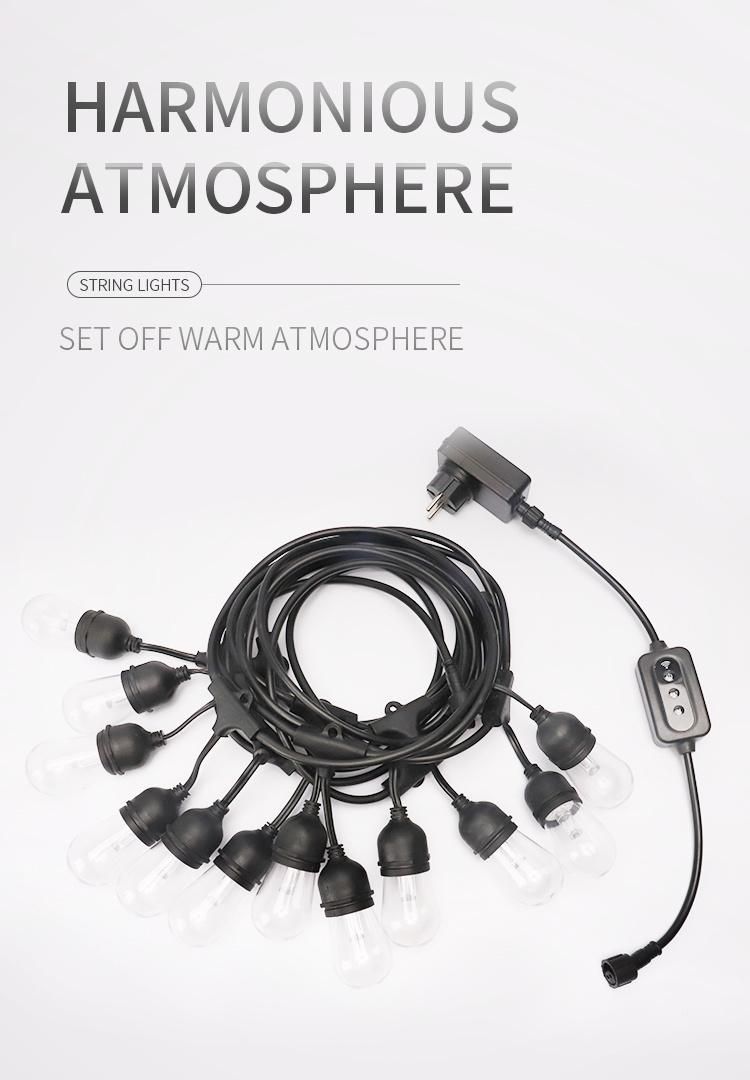 OEM Christmas Garden Decoration Outdoor Waterproof String Light