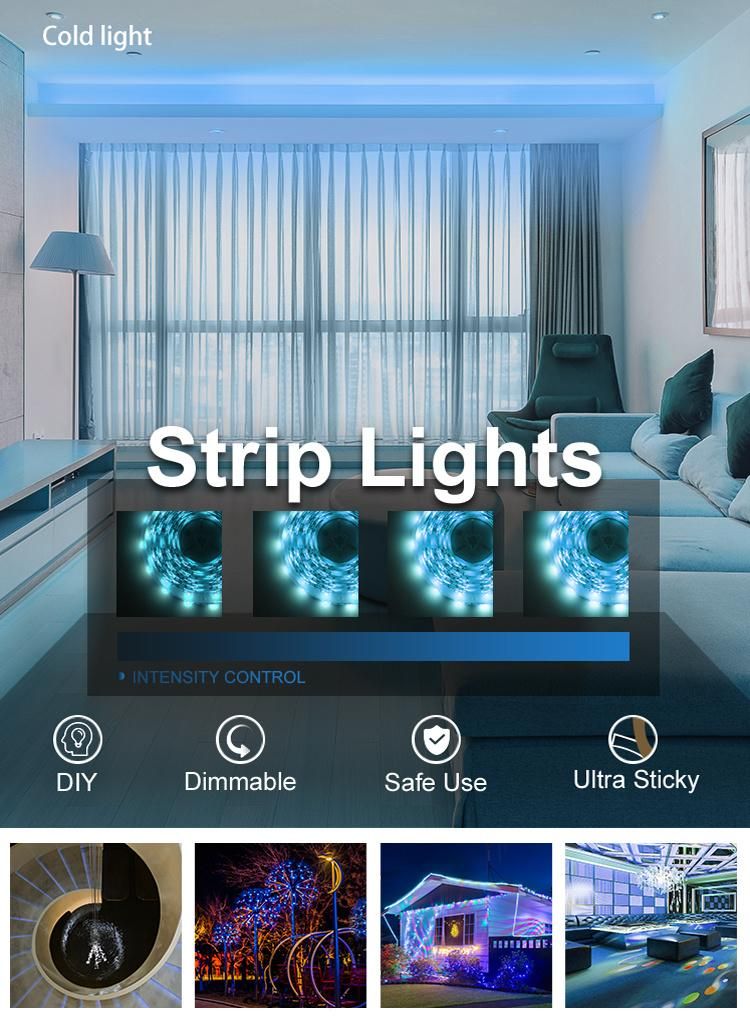 TV Background Lighting Smart APP Control Flexible LED Strip Lights
