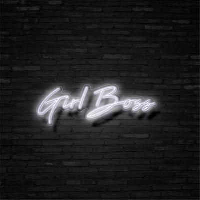Cut to Shape Flexible Silicone Good Vibes Only Happy Birthday Sign Girl Boss Acrylic Custom Neon Sign Letters