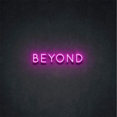 Custom New Best Selling LED Sign Small Beyond Neon Letter Lights Signs Lighting up