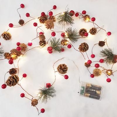 Christmas Festival Decoration Battery Operated Copper Wire LED String Light