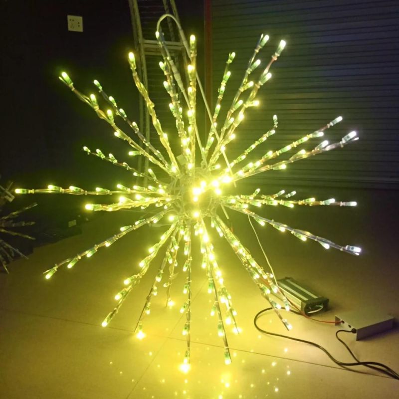 Shopping Mall Decoration Piont Control Foldable RGB Ball Light