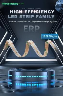 One-Bin Supply RoHS CE UL CRI90 4000K 24V Flexible LED Light Strip for Shopping Mall Decorative Lighting ERP