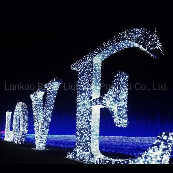 Wedding Decoration Yard Outdoor Christmas Motif Light Dsplay LED