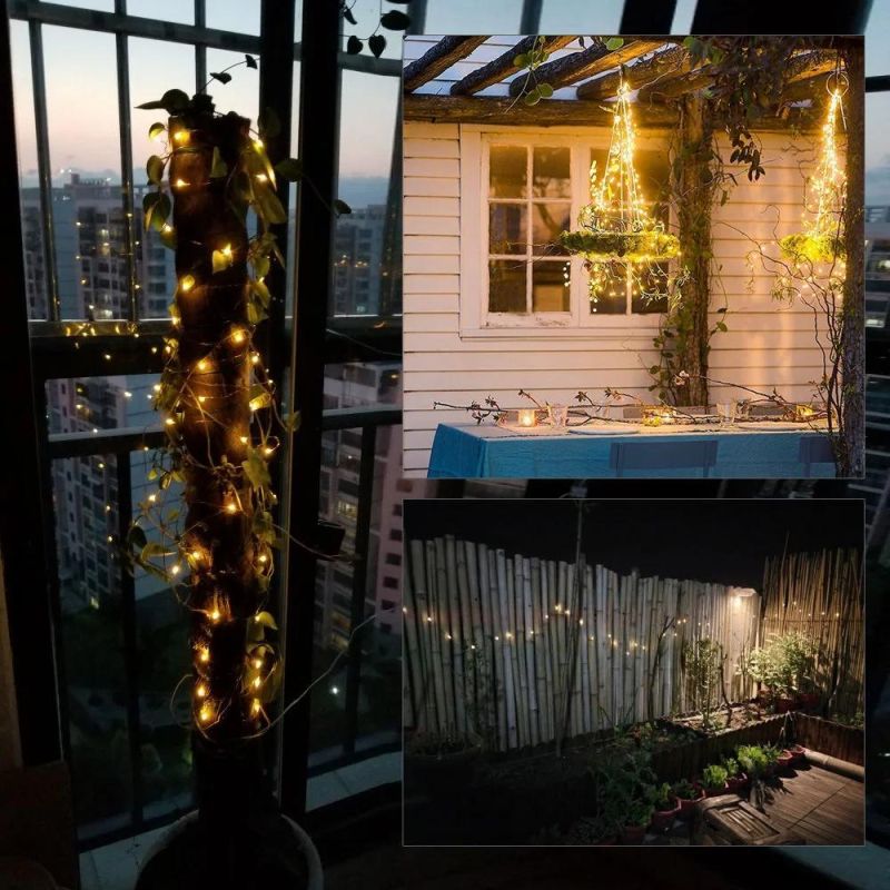 Solar String Lamp Fairy Light Christmas Lights