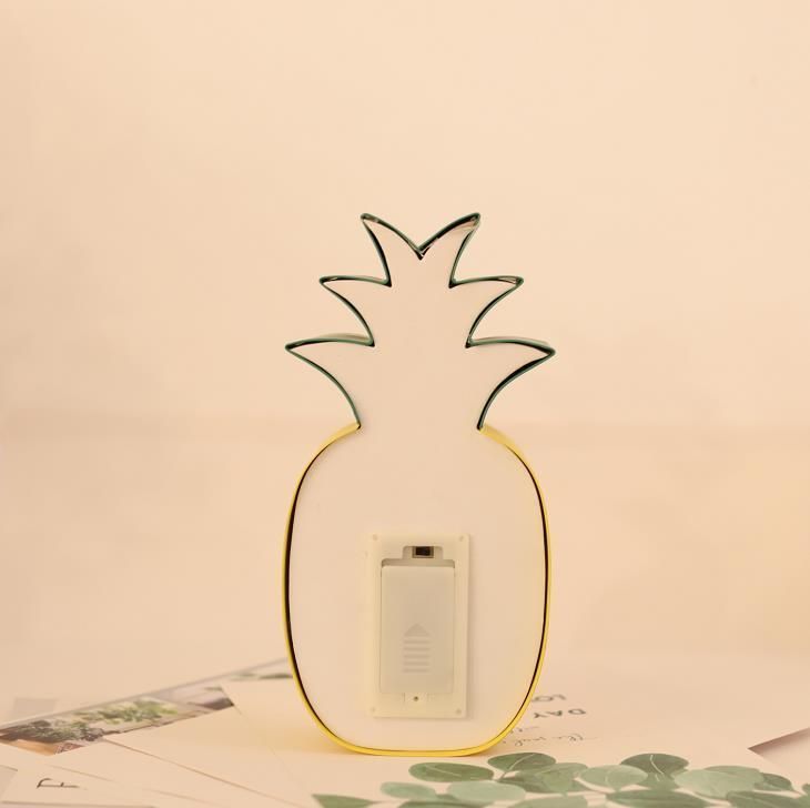 Eco Friendly Pineapple Ice Cream Christmas Party Decor LED Light