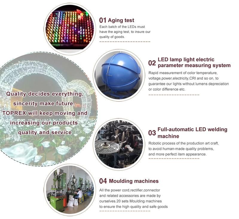 Indoor Christmas Decoration High Brightness Connectable LED String Lighting