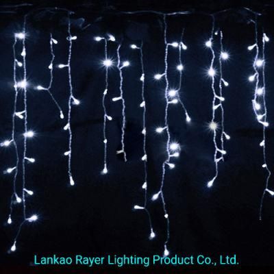 Customized Length LED Icicle String Lights for Christmas Decoration