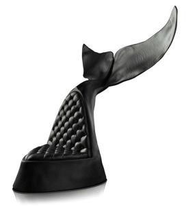 Y291 Fiberglass Fish Shaped Chair Novelty New Design Luxury Arm Chairs