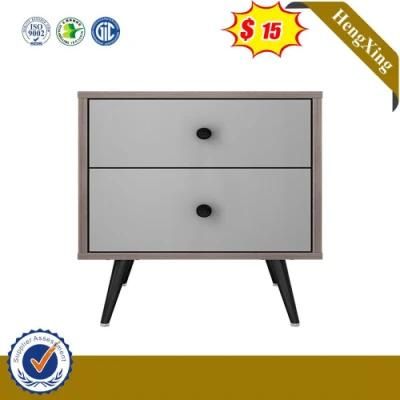 Hotel Night Stand Bedroom Bedside Table Luxury Wood Table 2 Drawers Nightstand