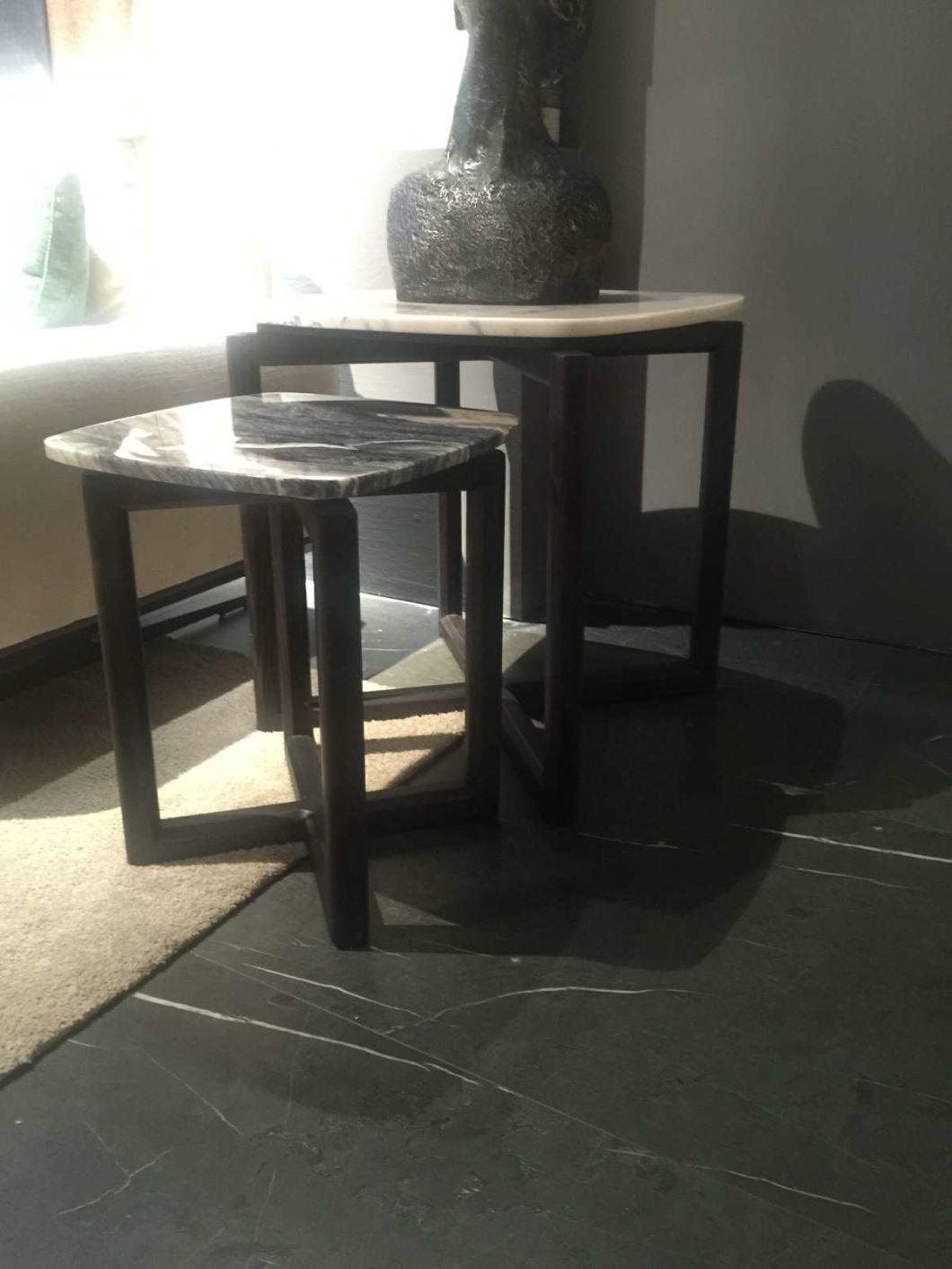 FC58A Coffee Table Natural Marble Top, Latest Design Coffee Table, Italian Design Living Room Set in Home and Hotel Furniture Custom-Made