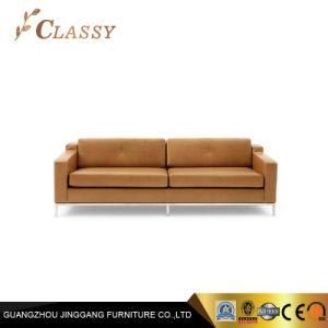 Modern Leather Leisure Sofa for Living Room Furniture
