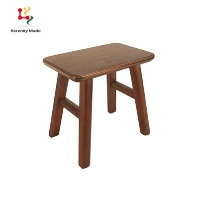 Wholesale Wood Bar Stool Short Counter Stool for Kitchen Room
