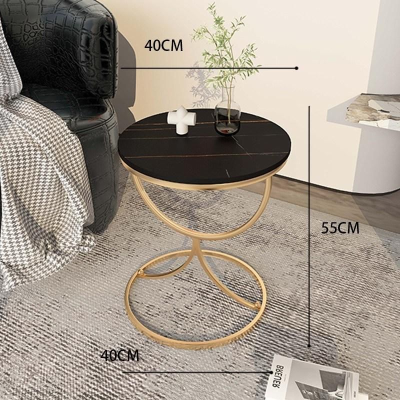2022 Factory Wholesale Living Room Tea Table Metal Coffee Table for Home Hotel Apartment