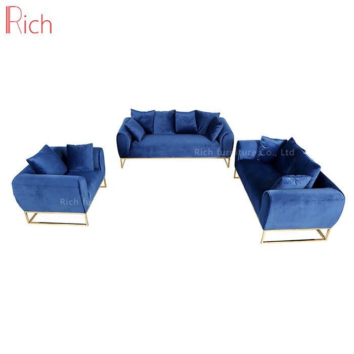 Modern 1 Seat Designer Furniture Arm Sofa with Soft Cushion