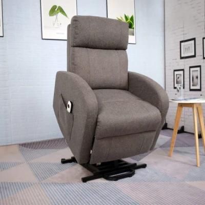 Jky Furniture Fabric Power Electric Lift Chair with Heating and Vibration Massage Function