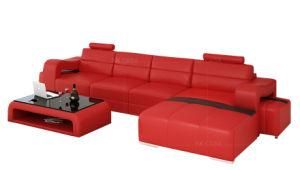 Popular Furniture Modern Living Room Leather Couch Sofa