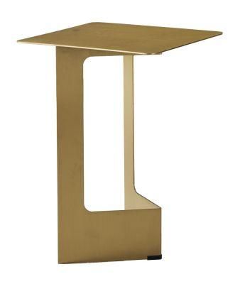 CT550 Metal Side Table, Stainless Steel Side Table, Italian Design Coffee Table, Living Room Set in Home and Commercial Hotel Customization