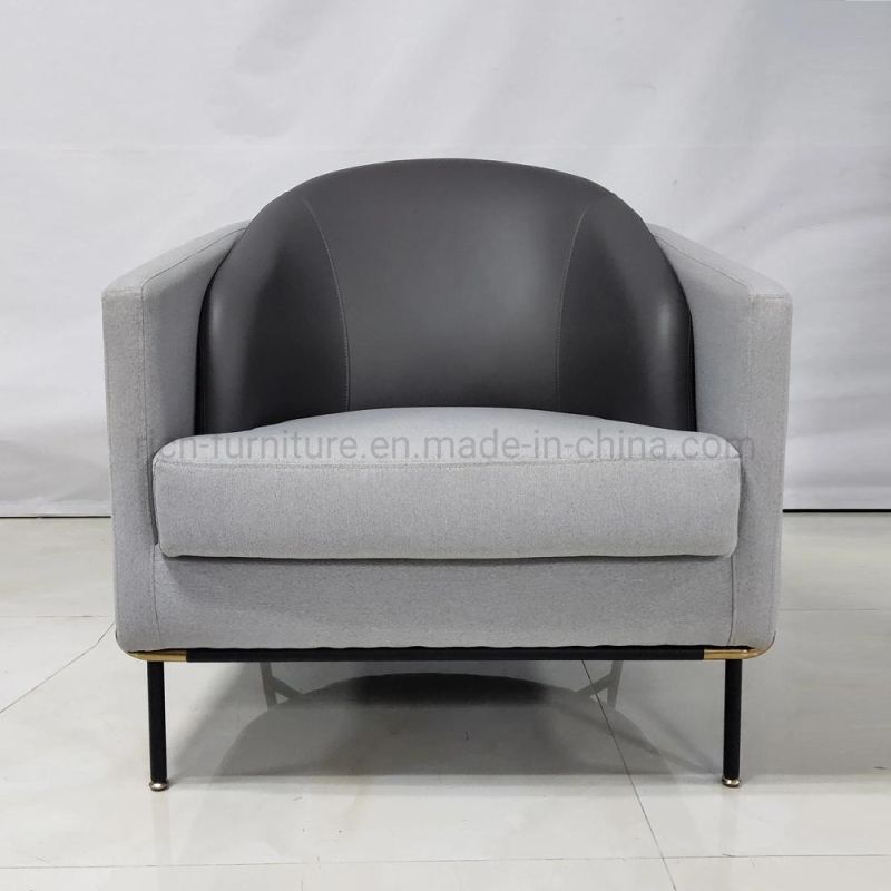 Italian Design Modern Living Room Single Velvet Armchair Office Accent Chair