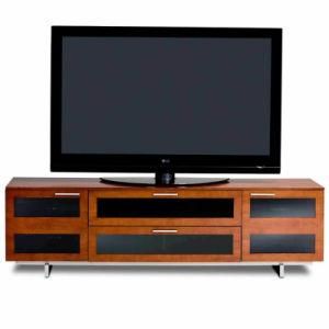 Low Storage Shelves TV Platform Shelf TV Stand with 2 Doors 2 Drawers