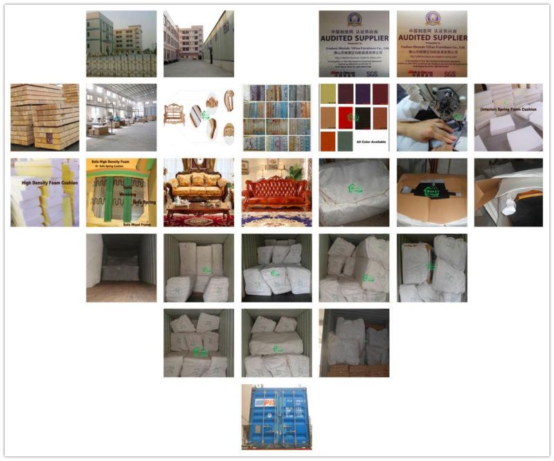 Wholesale Living Room Fabric Sofa in Optional Sofas Seat and Color