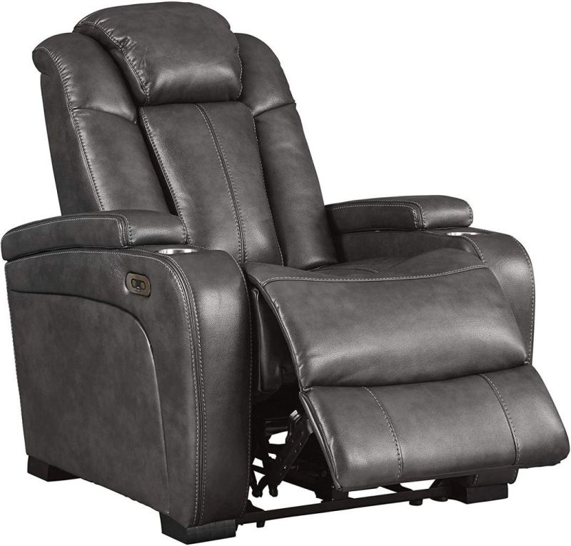 Jky Furniture Modern Design Luxury Leather Home Theater Power Recliner Sofa Set with Customerization Functions