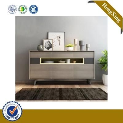 Modern Wooden Home Living Room Furniture Coffee Table Book Rack Wood Side Glass Display Cabinet