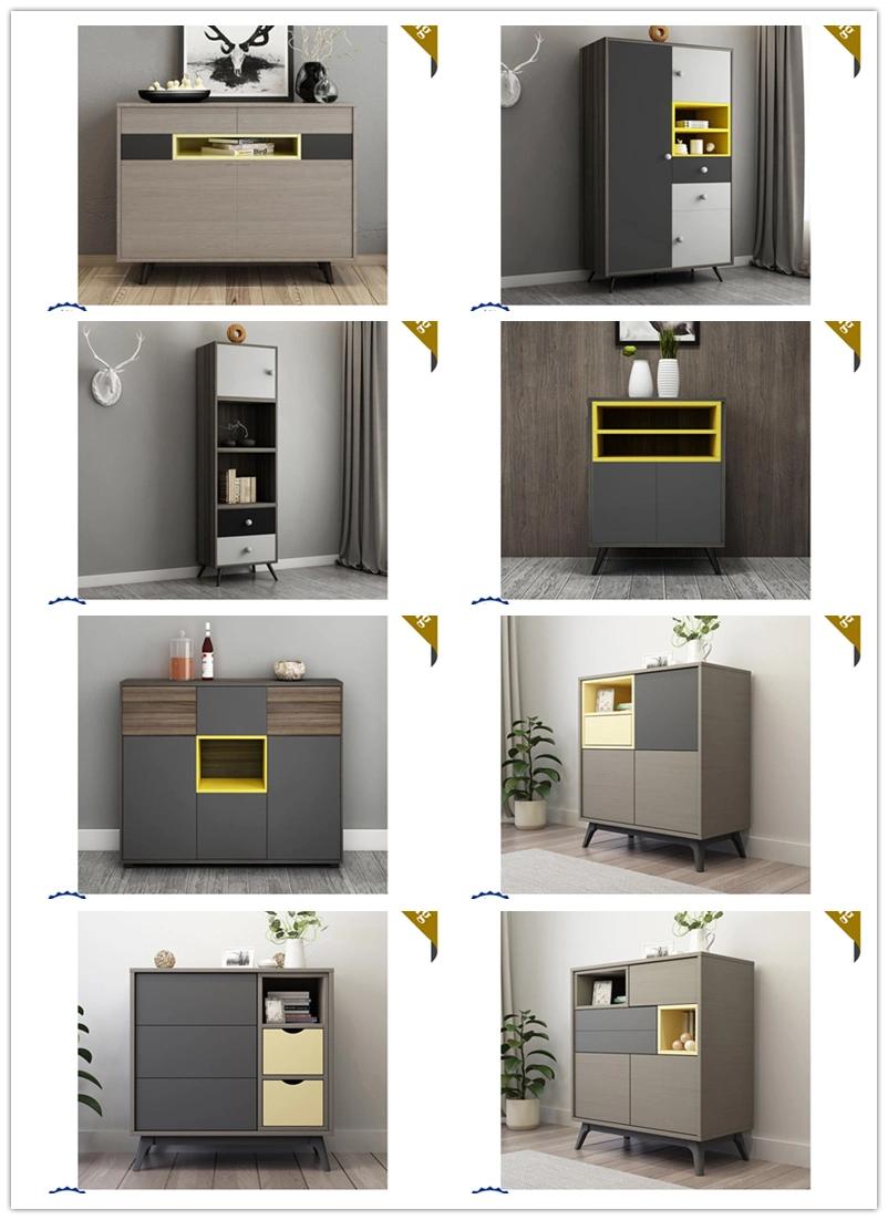 China Wholesale Modern Style Wooden Living Room Bedroom Furniture Shoe Storage Filing Side Coffee Table Kitchen Cabinets