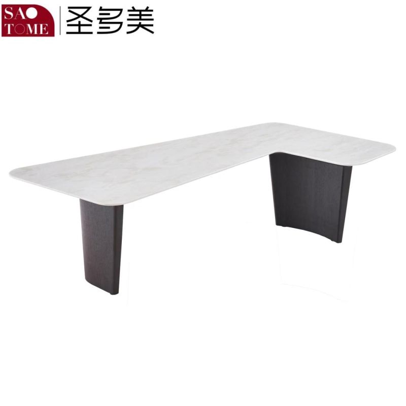 Modern High-End Popular Hotel Living Room Furniture Wooden Round Table