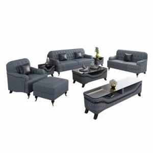 Modern Sofa Set Design Fabric Leather 1+2+3 Fabric Sofa