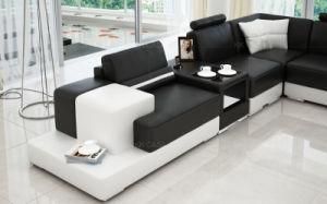 8 Seater Furniture Couch L Shape U Shape Genuine Leather Sofa Set Modern