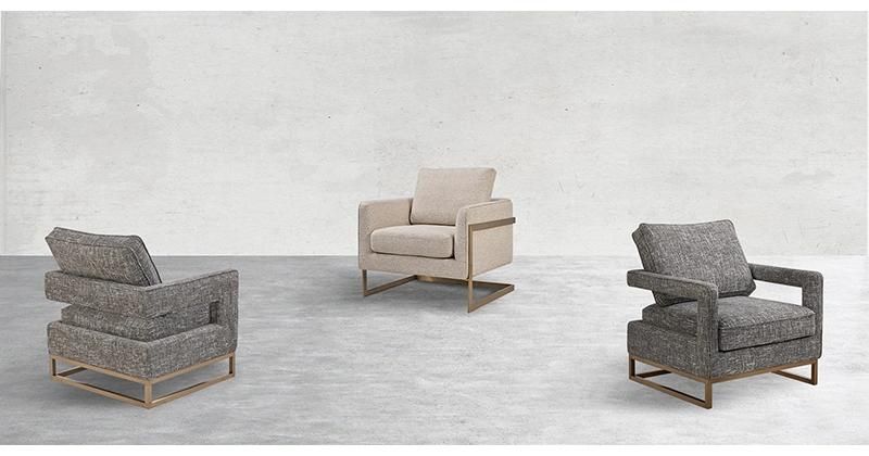 Modern Italian Leisure Furniture Accent Chair Le Club Armchair for Living Room Lounge Sofa Sets