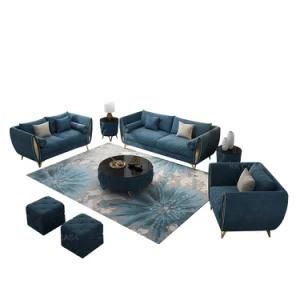 Wholesale Cheap Price Luxury Modern Fabric Sofa Set 123