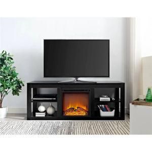 Latest Designs TV Stands Wood Furniture Living Room Home Electric Fireplace for Sale Online