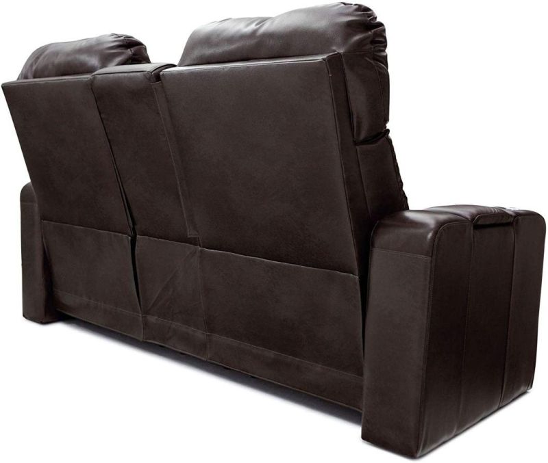 Jky Furniture High Ajustable Leather Home Theater Power Recliner Sofa Set with Customerization Functions