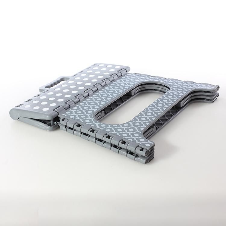 Gray Dots Can Be Customized Thick Folding Small Bench