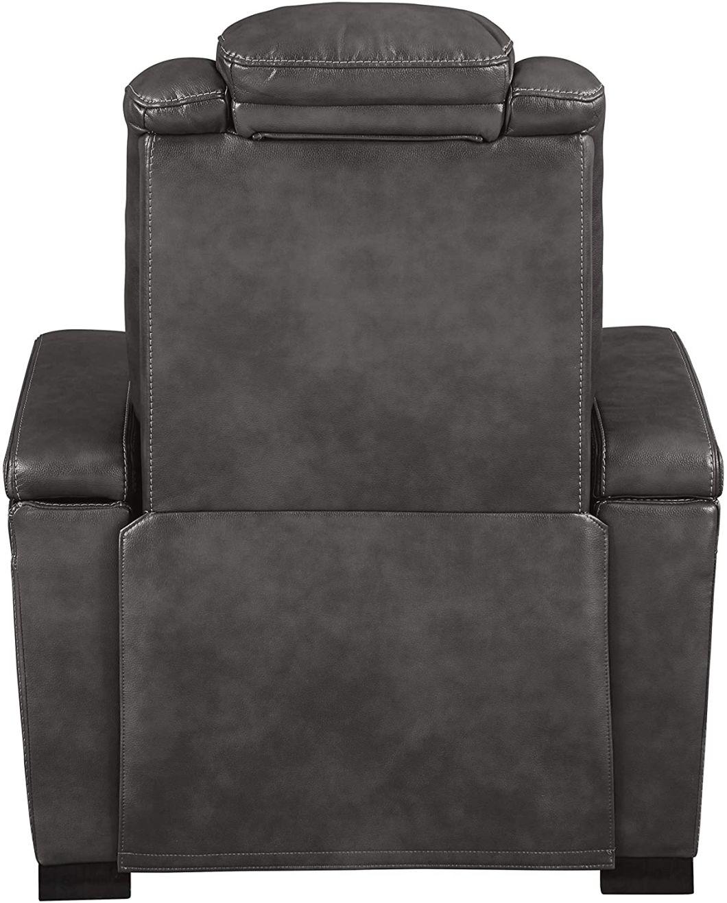 Jky Furniture Modern Design Luxury Leather Home Theater Power Recliner Sofa Set with Customerization Functions