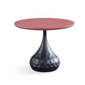 Best-Selling Round Wooden End Table for Modern Living Room (YR3416)